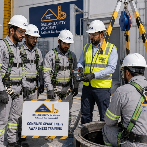 Dallah Safety Academy confined space simulator upgrade Qatar